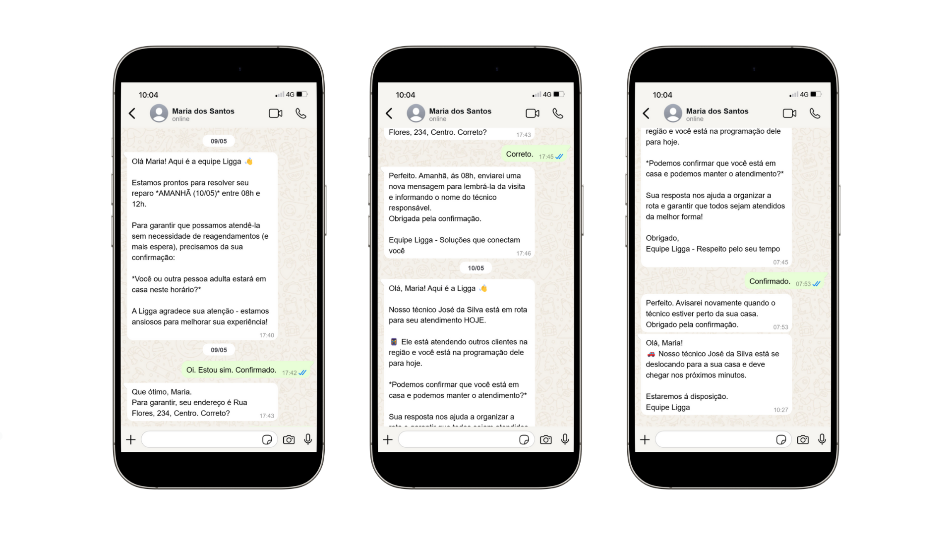 IA de Confirmação - Tela 2